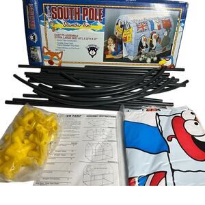 NOS Vintage toy Kid South Pole Plastic South Pole Slumber Tent playhouse collect